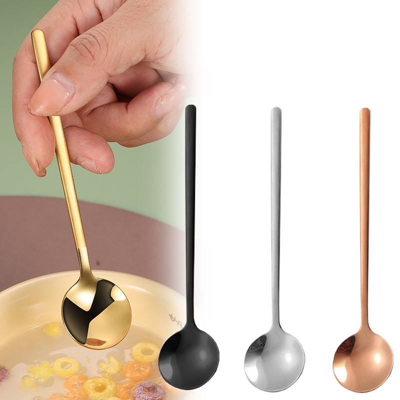 Ice Pick Pick - Paslanmaz Çelik Kaşık Kalınlaşmak Uzun Saplı