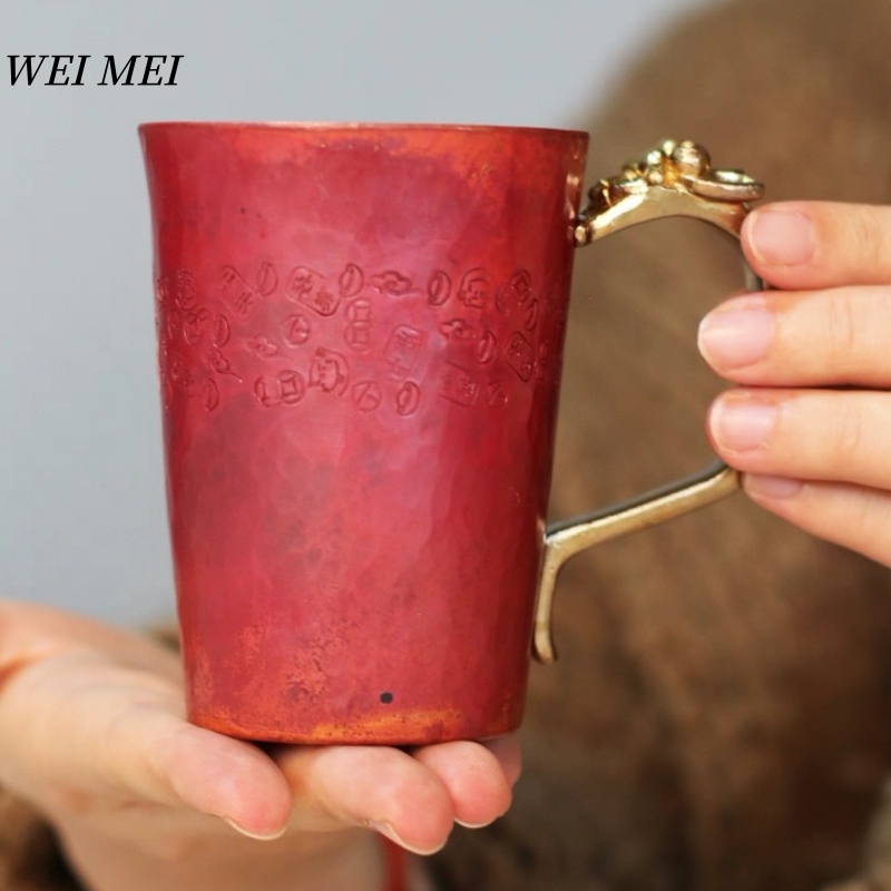 Mule Copper Mug - El yapımı Vintage Bakır Kahvaltı Kahve