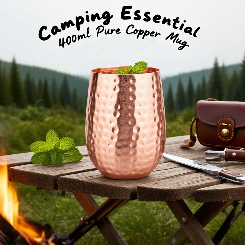 Mule Copper Mug - %100 Bakır Moskova Mule Kupası Dayanıklı