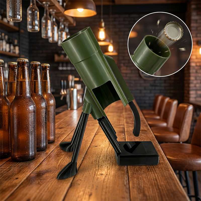 Home Bar Set - Mortar Bira Şişe Açacağı, Ücretsiz İtmeli