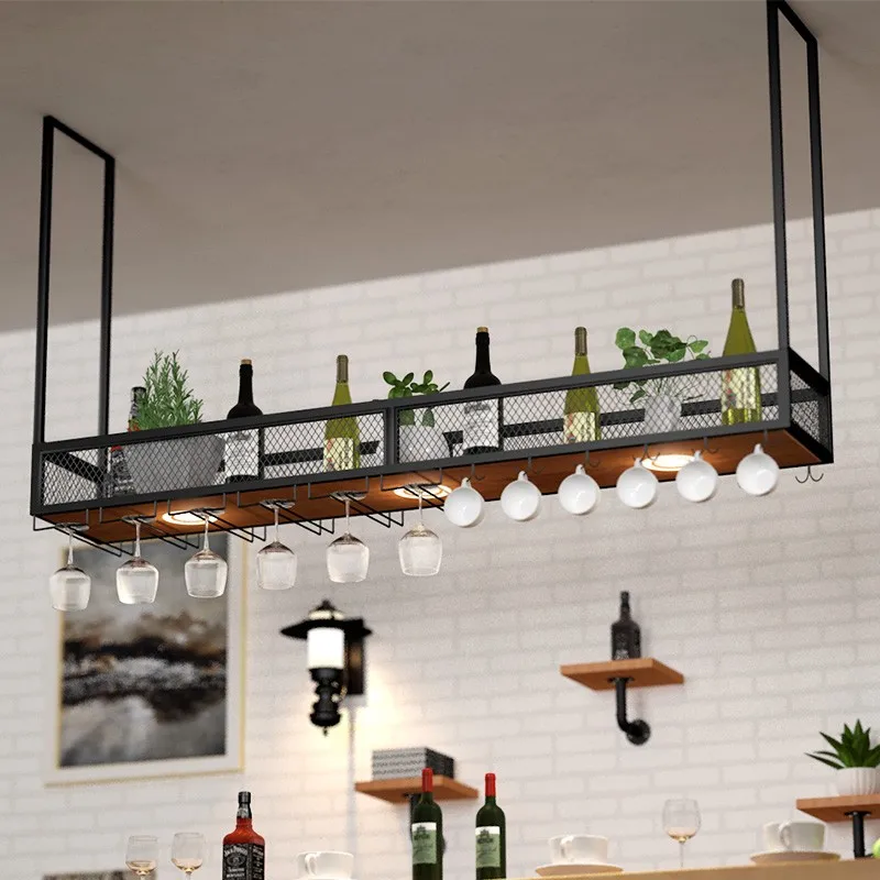Home Bar Shelves - Raflar Bar Dolabı Açık Dolaplar Şaraplık