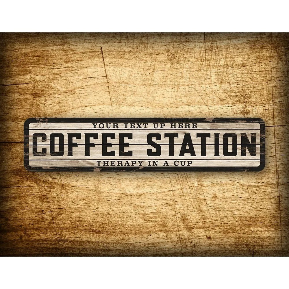 Özel Yazılı Logo Eskitilmiş Ah - Home Bar And Coffee incelemesi ve fiyatı