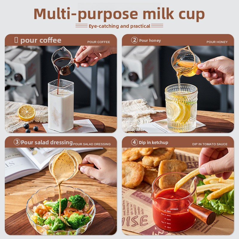 Isıya Dayanıklı Cam Ölçü Kabı  - Home Bar And Coffee incelemesi ve fiyatı