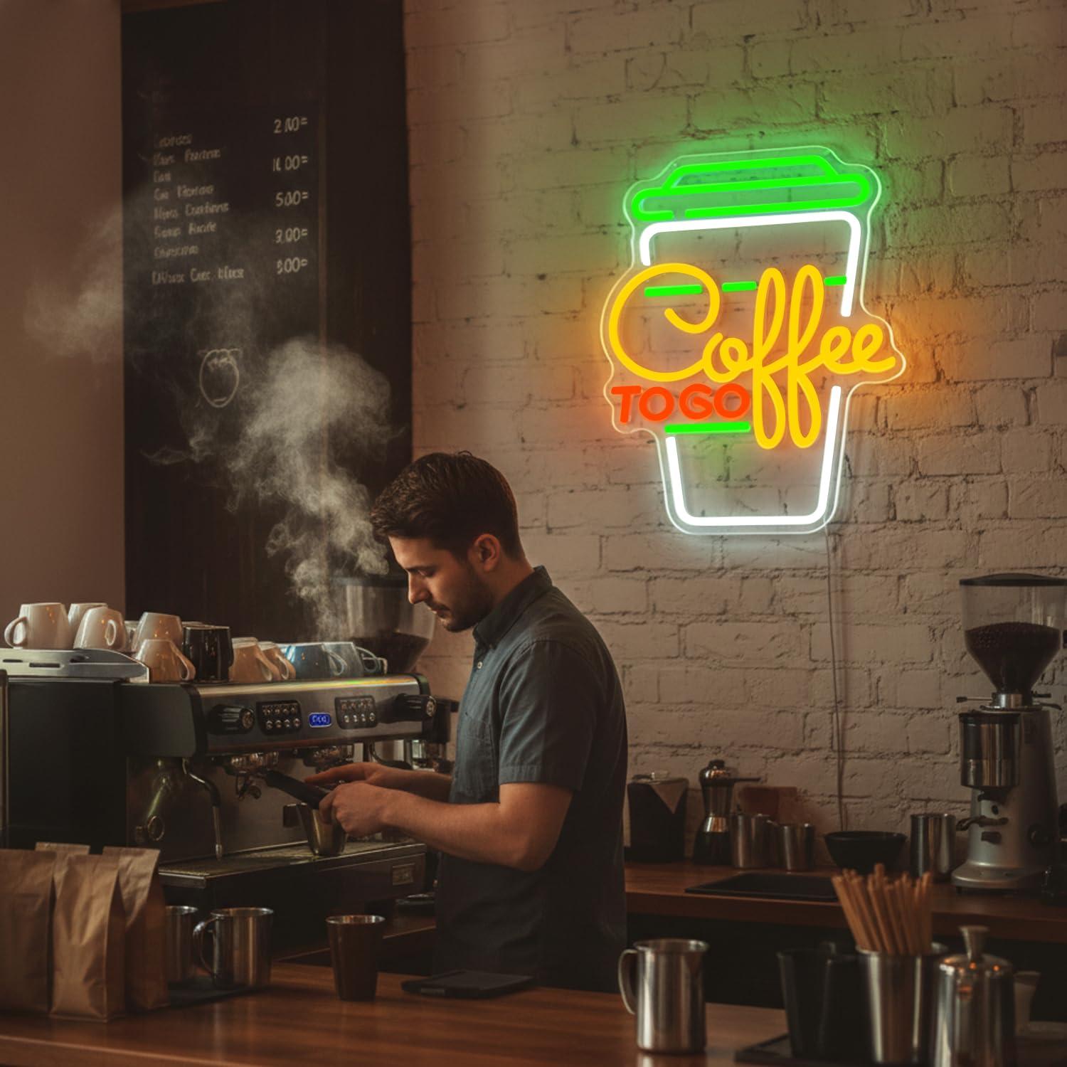 Kahve Neon Tabelası USB Kısıla - Home Bar And Coffee incelemesi ve fiyatı
