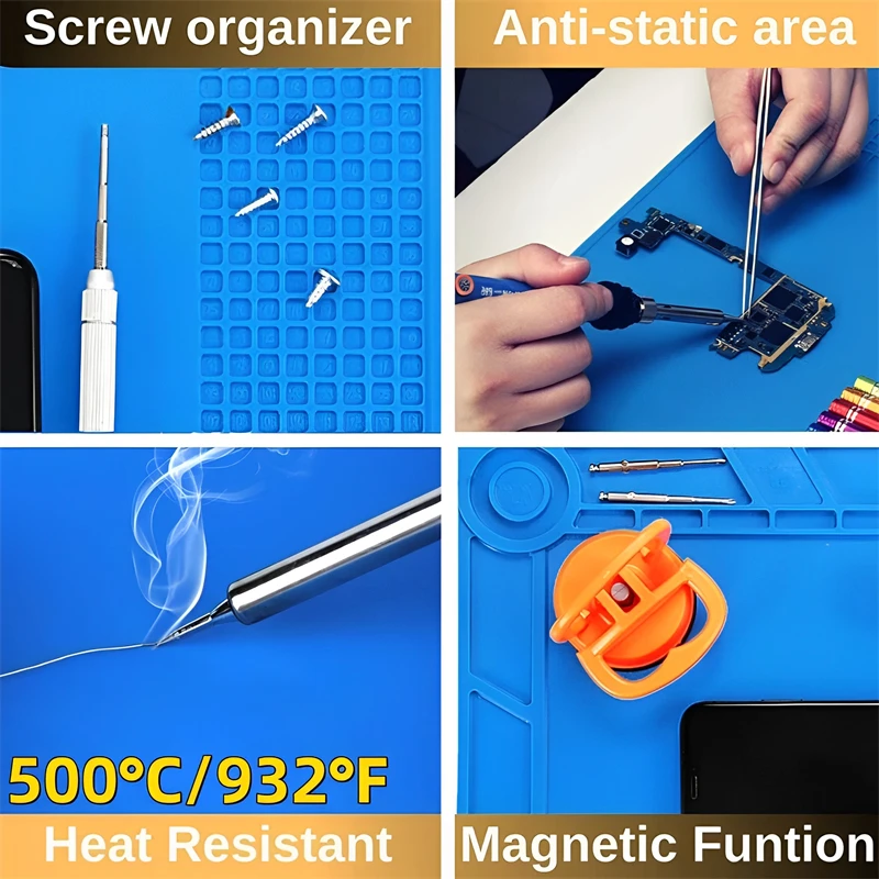 Silikon Lehimleme Mat ESD Anti - Bar Mat Rubber incelemesi ve fiyatı