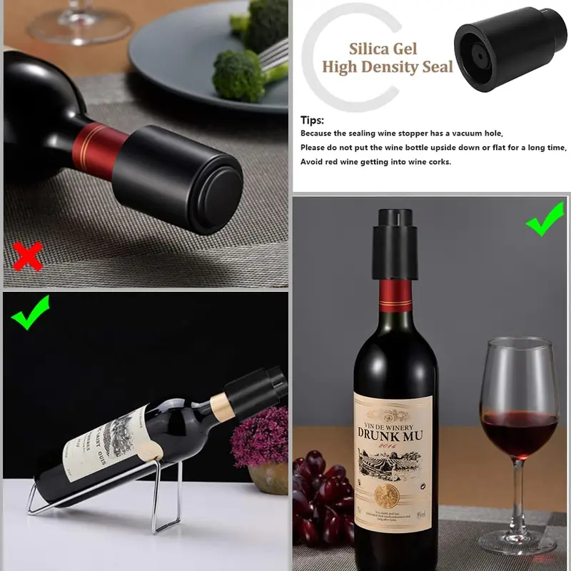Vakumlu Şarap Şişesi Tıpası Mü - Wine Preservation Pump incelemesi ve fiyatı