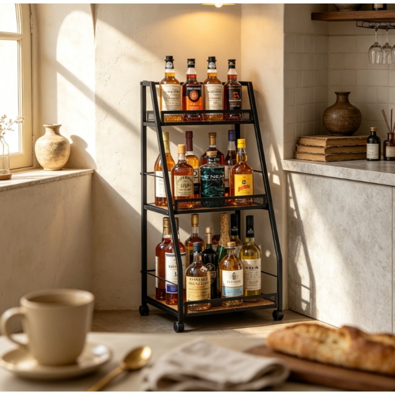 3 Katlı Merdiven Şeklinde Şara - Home Bar Shelves incelemesi ve fiyatı