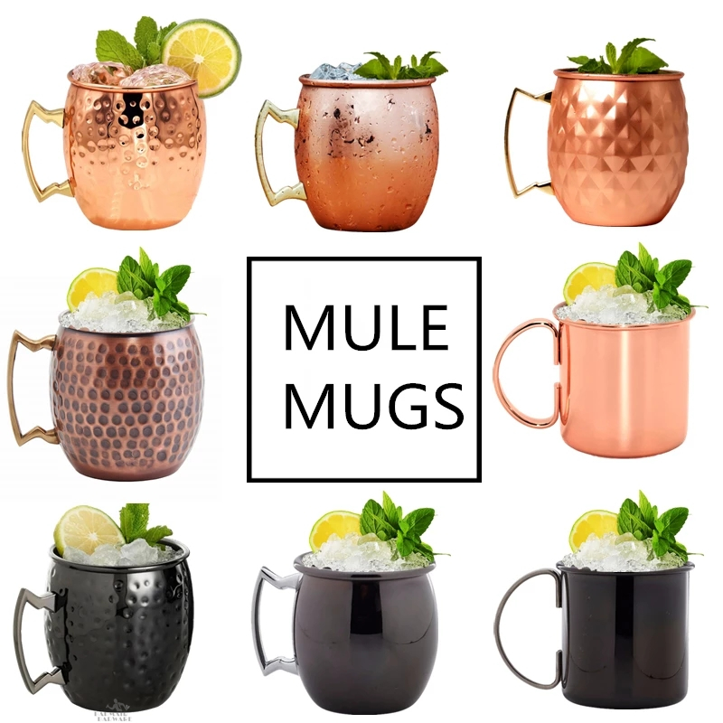 1 adet 550ml moskova Mule bakı - Mule Copper Mug incelemesi ve fiyatı