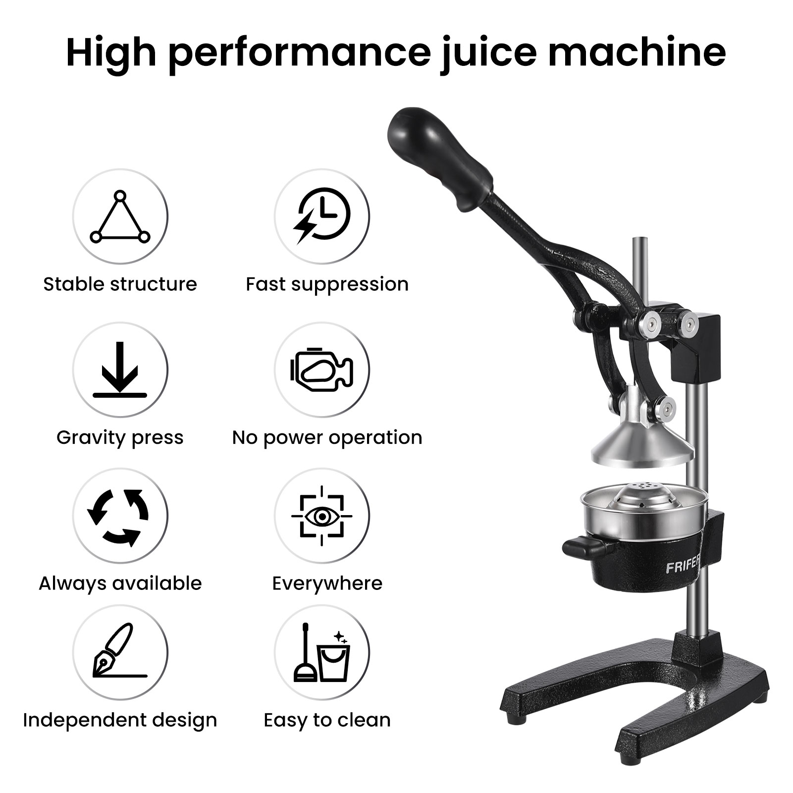 Hafif paslanmaz çelikten yapıl - Citrus Juicer Bar incelemesi ve fiyatı